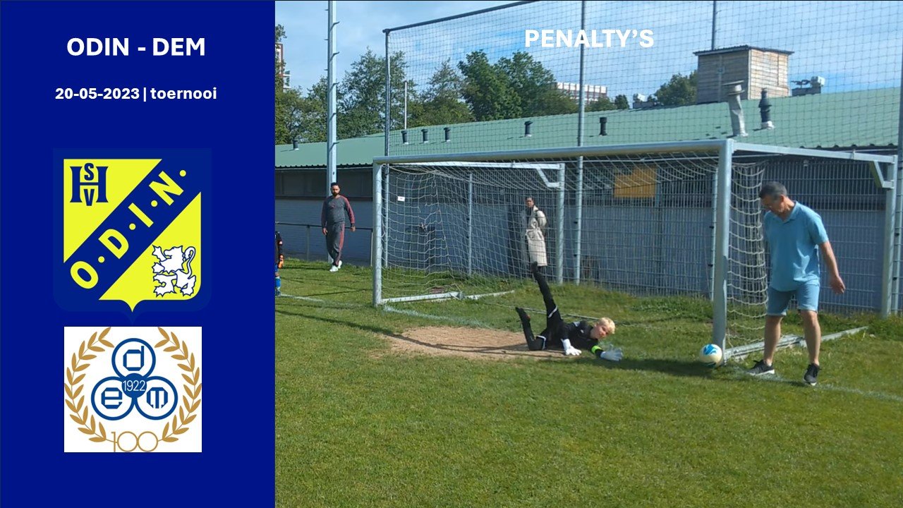 Penalty's ODIN - DEM toernooi 20-05-2023