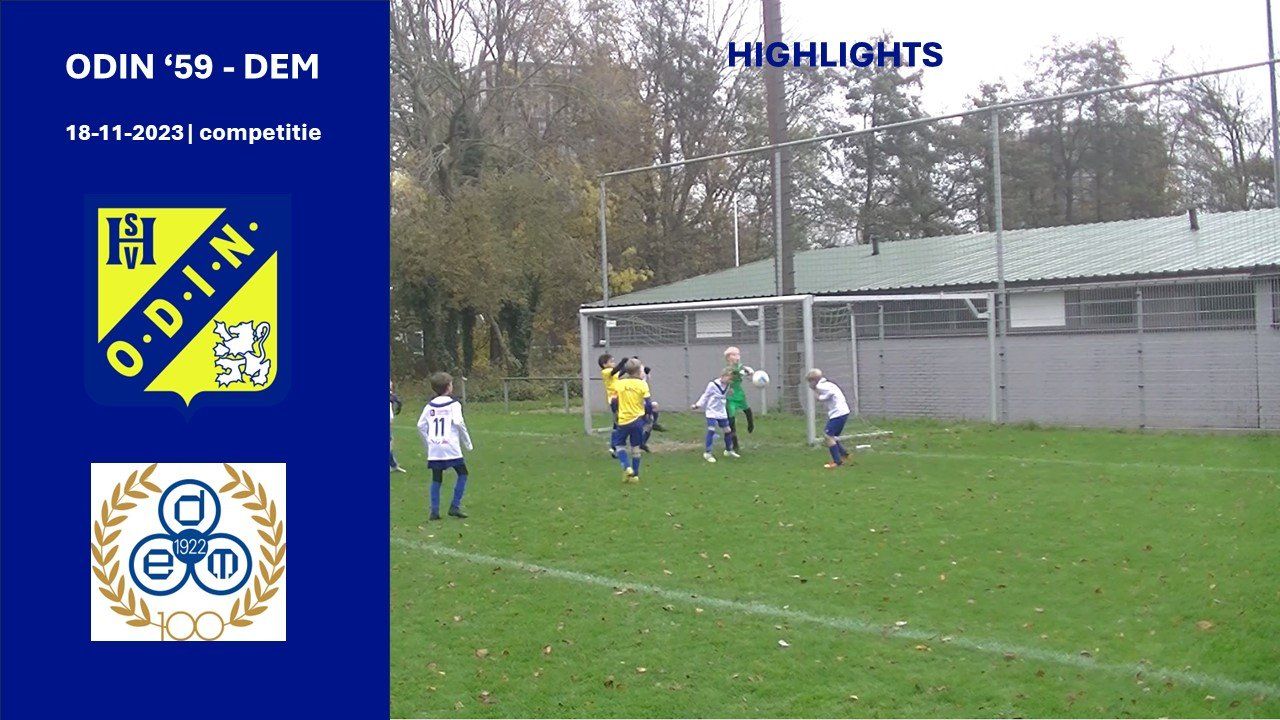 ODIN '59 O9-2 vs. DEM O9-1 | 18-11-2023