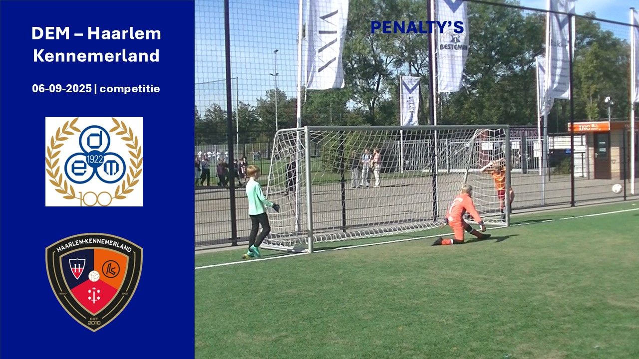 Penalty's DEM - FC Haarlem Kennemerland