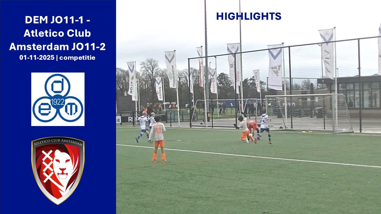 Highlights DEM - Atletico Amsterdam