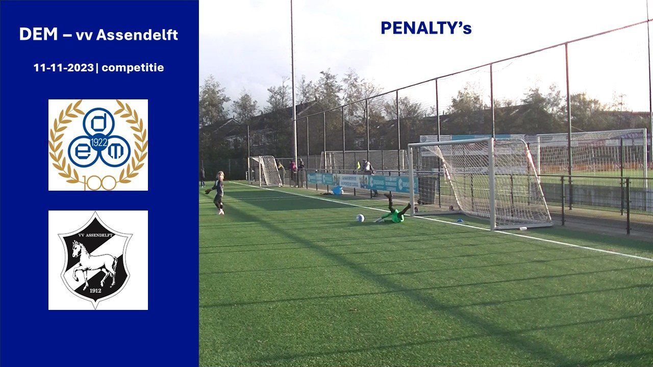 Penalty's DEM - vv A'delft