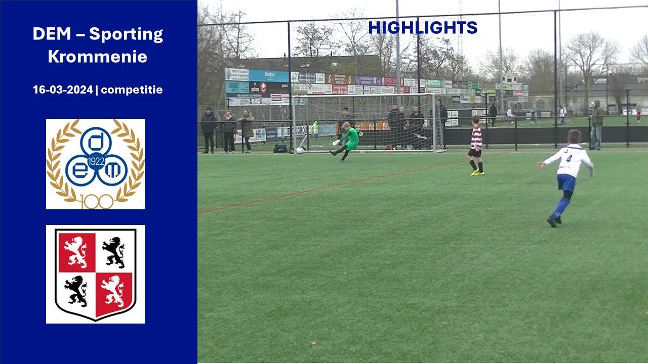Highlights DEM - Sporting Krommenie