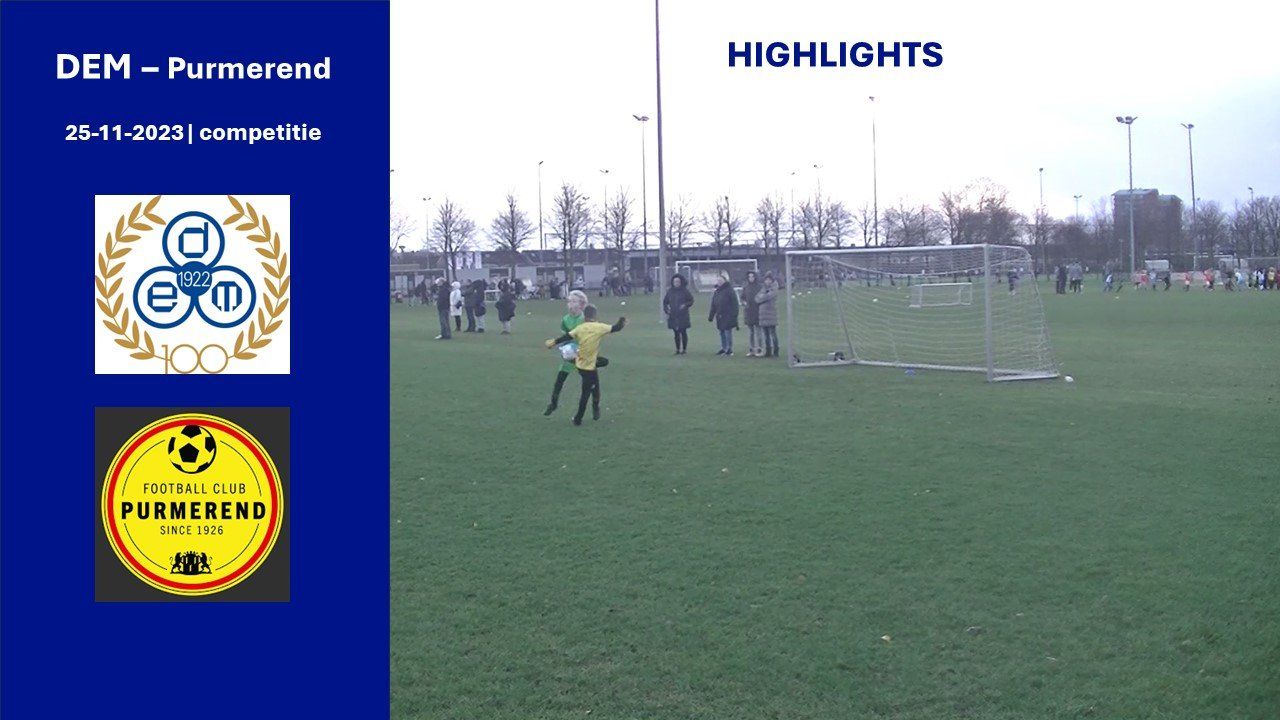 Highlights DEM - FC Purmerend